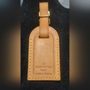 EUC Louis Vuitton Luggage Tag